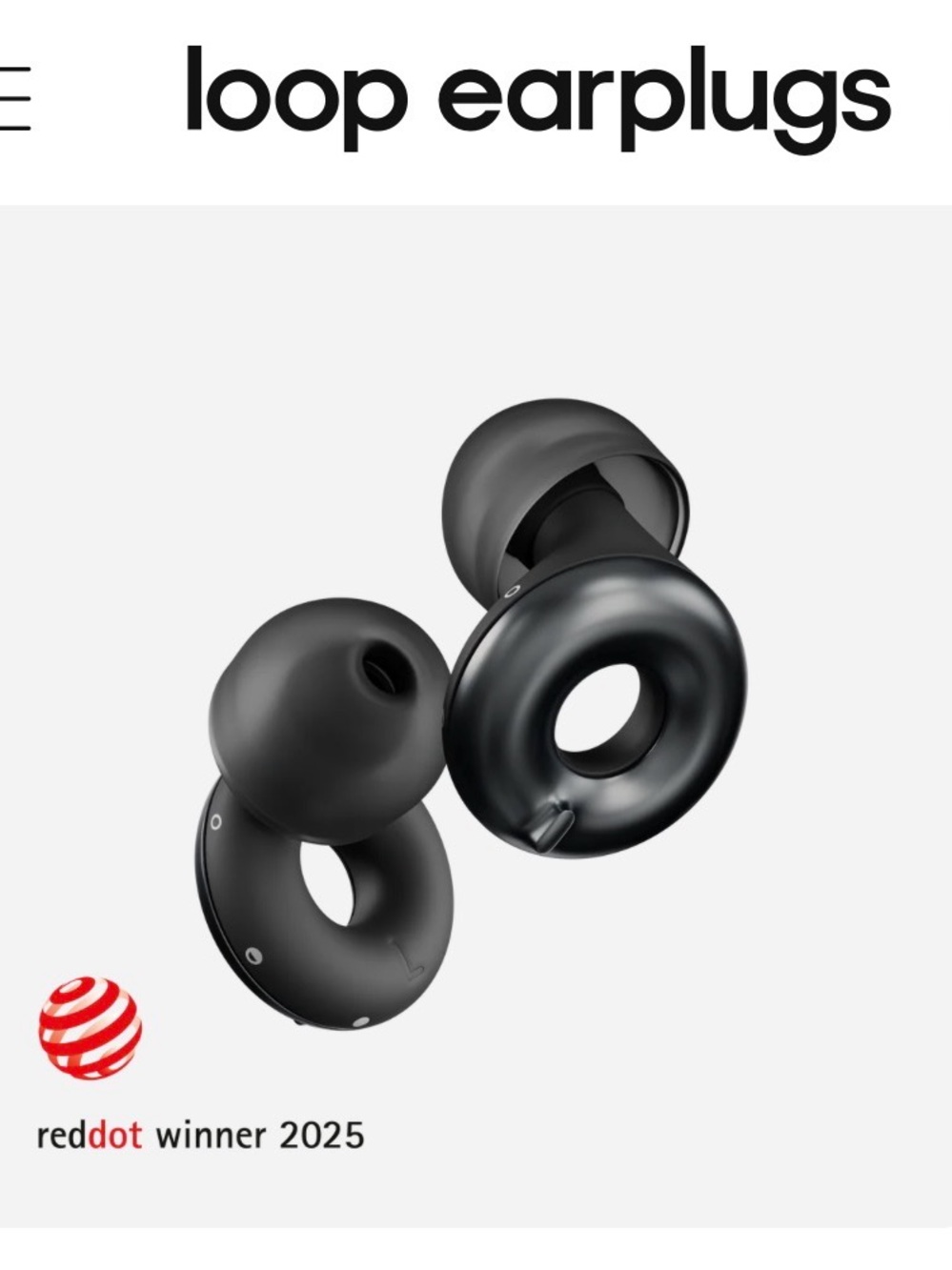 Black Earbud Headphones